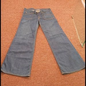 Authentic Hudson Flare Leg Jeans 31 waist 35 inseam